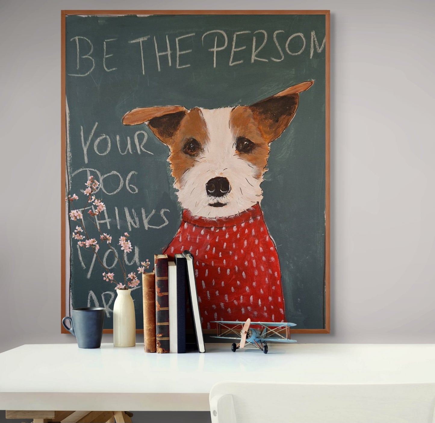 "Dogs person" fine art print