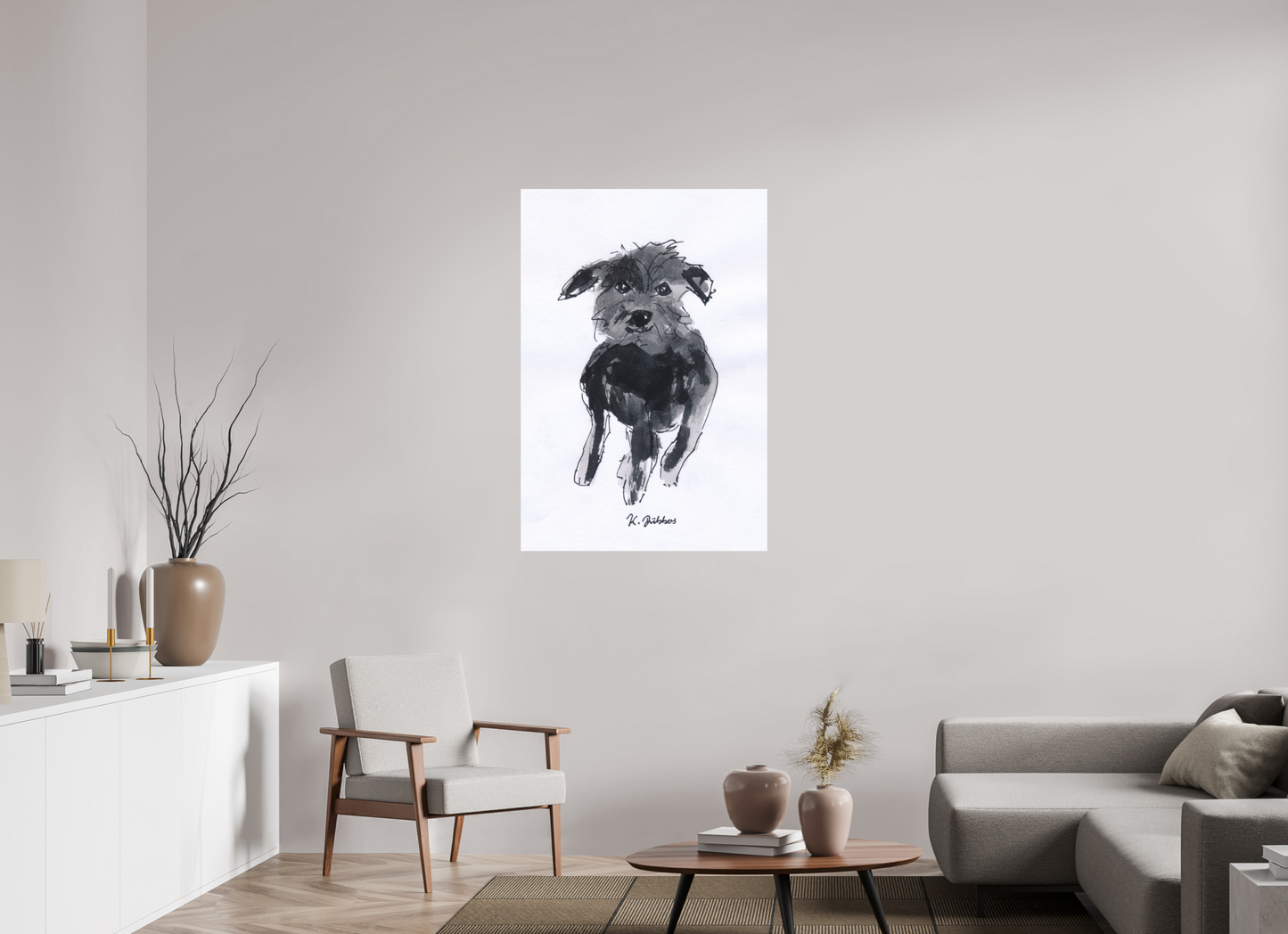 "Doggy" fine art print