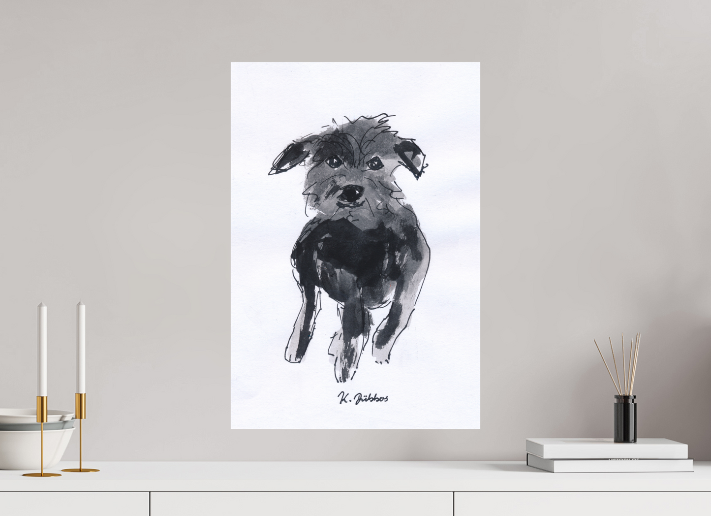 "Doggy" fine art print