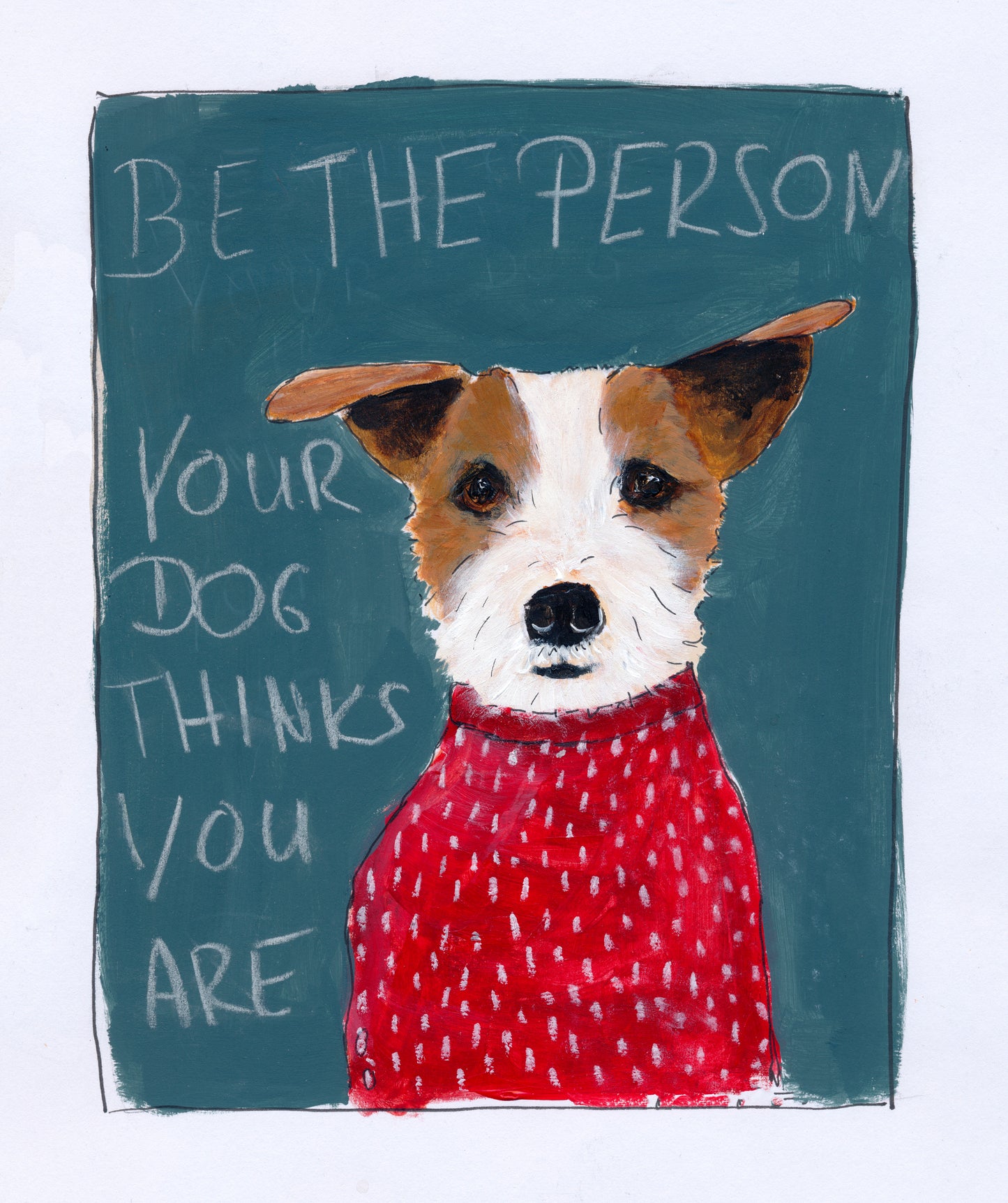 "Dogs person" fine art print