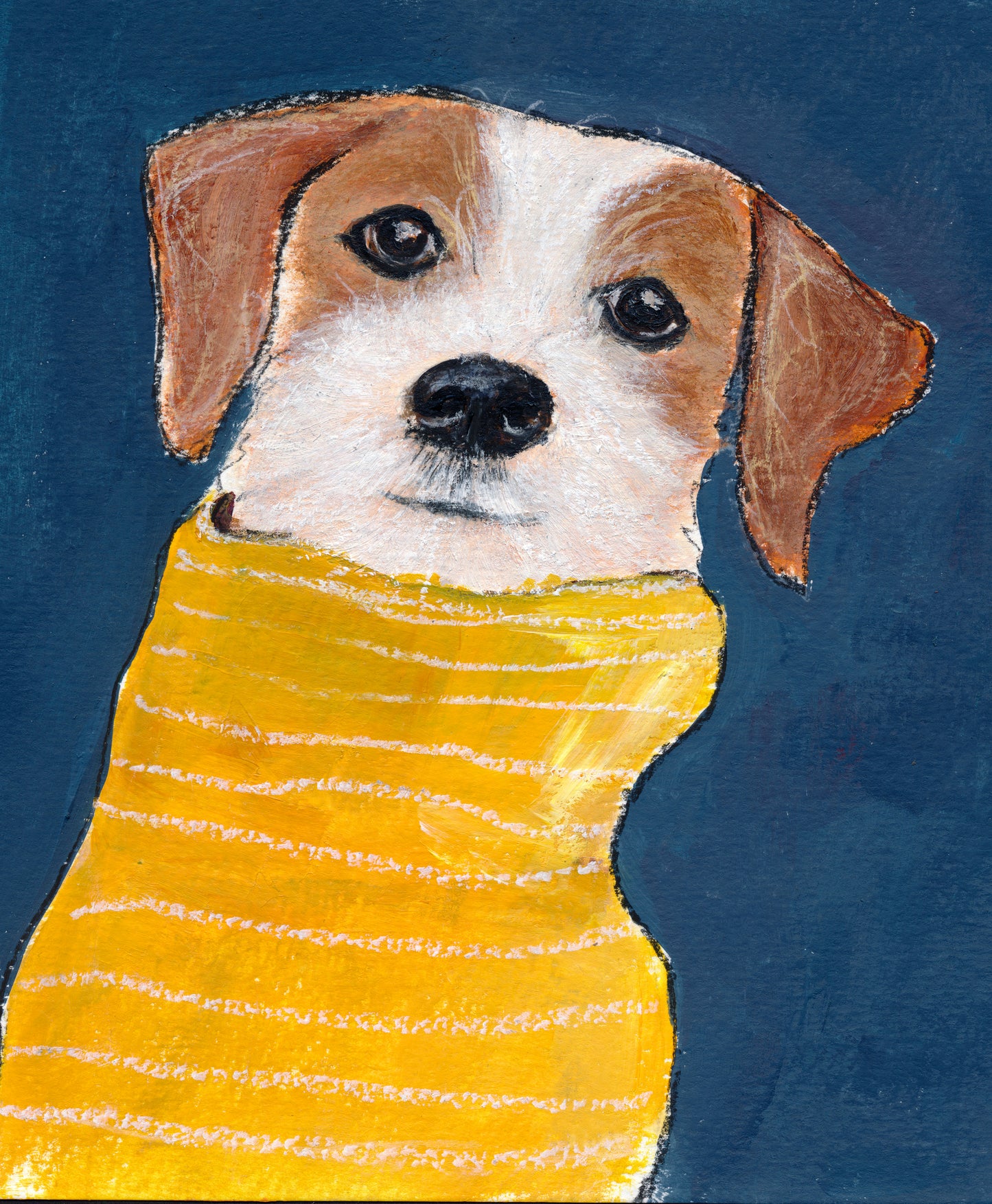 "Cosy dog" fine art print