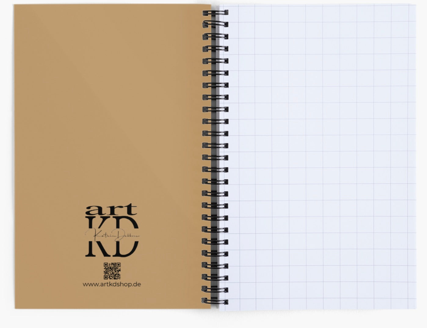 Notizbuch Spiralbindung art cheval , braun