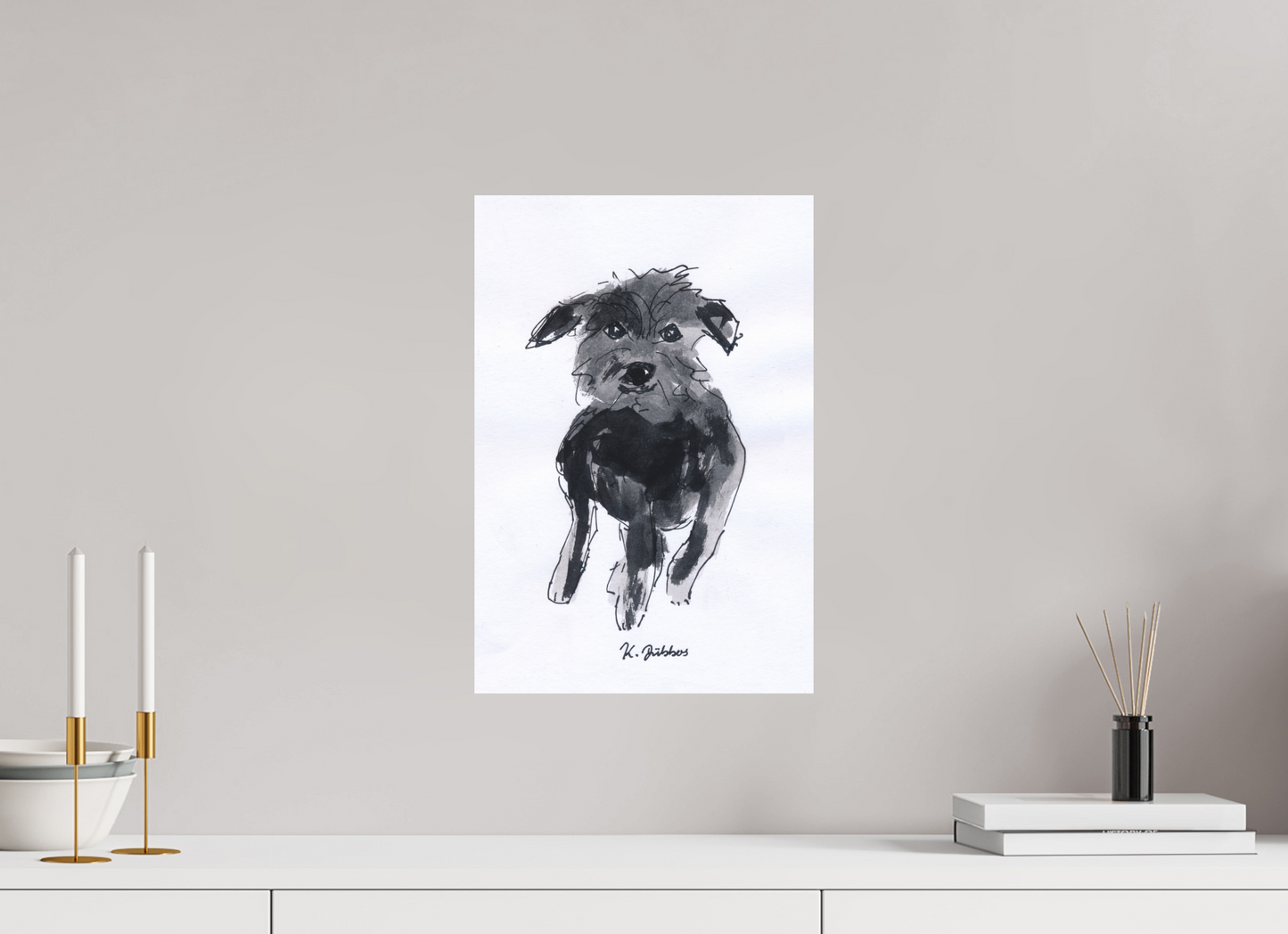 "Doggy" fine art print
