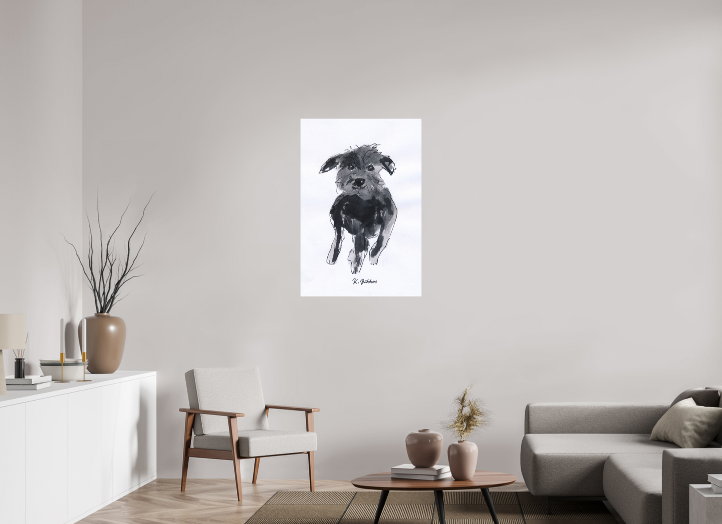 "Doggy" fine art print