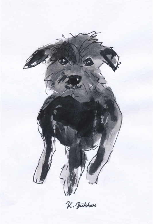 "Doggy" fine art print