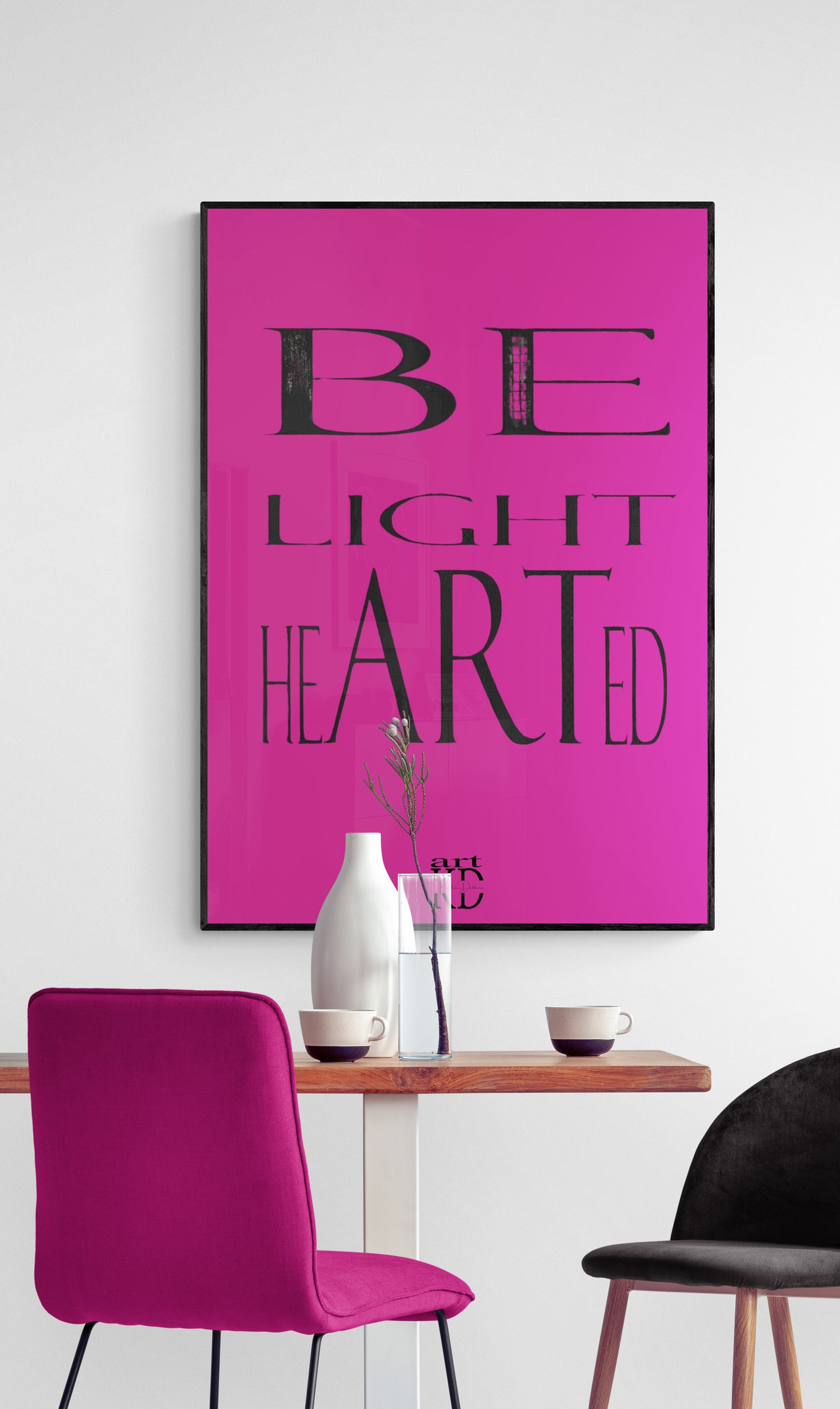 Be light heARTed, fine art print
