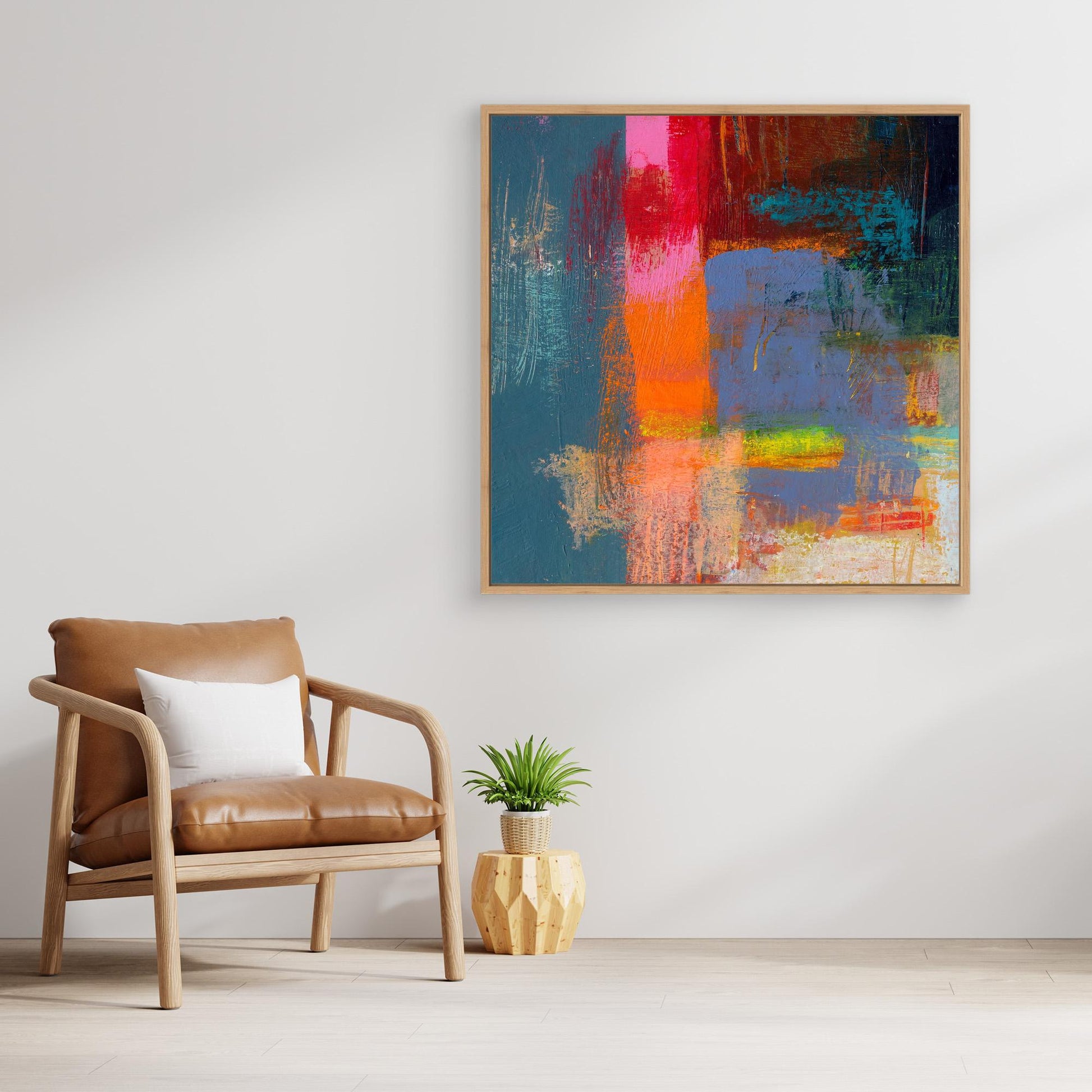 Anstract fields square #3