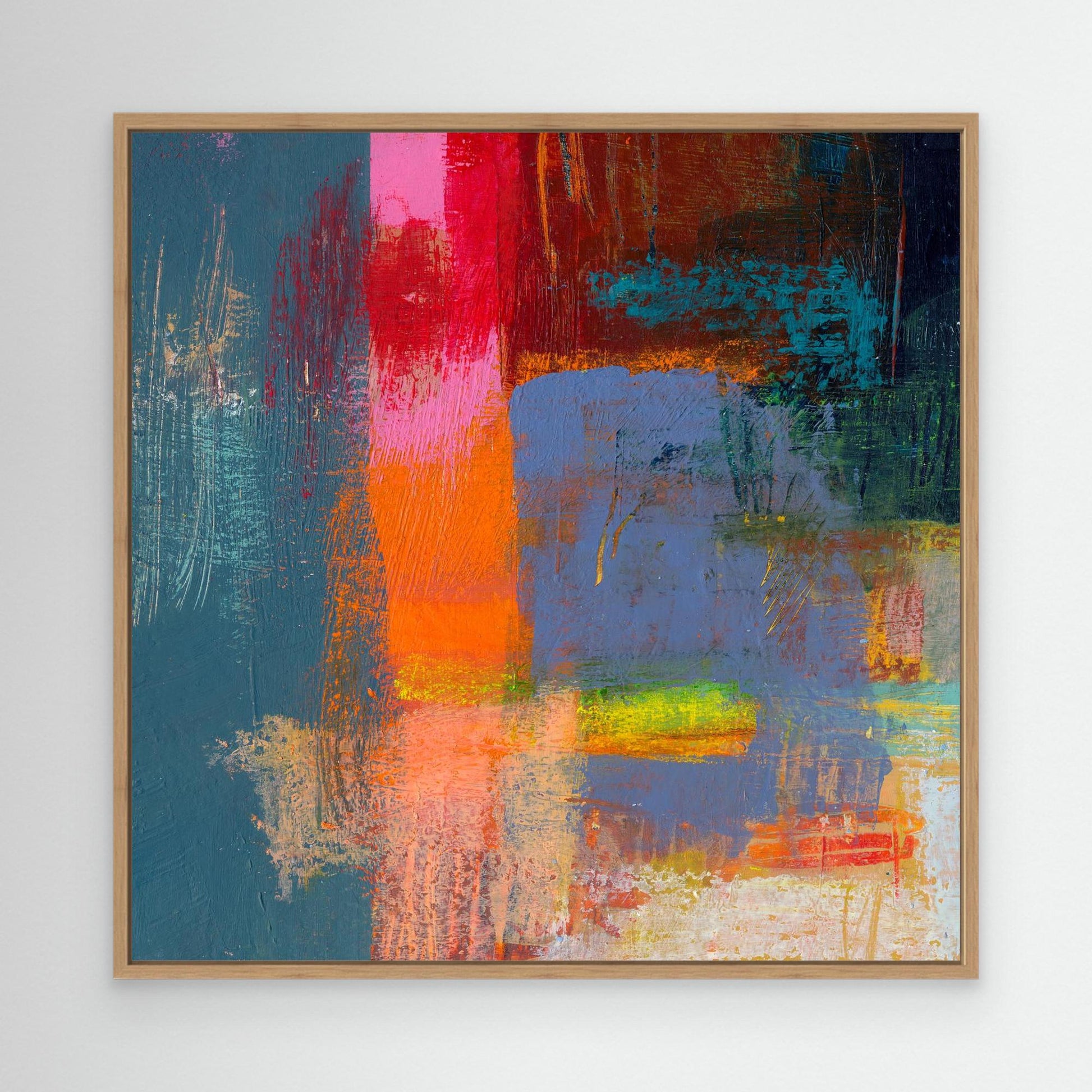 Anstract fields square #3