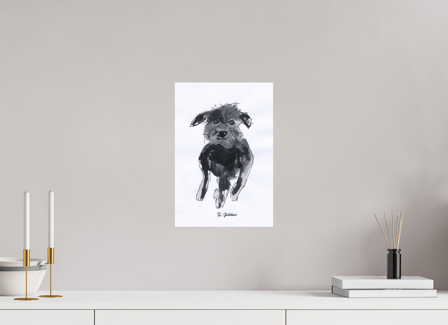 "Doggy" fine art print
