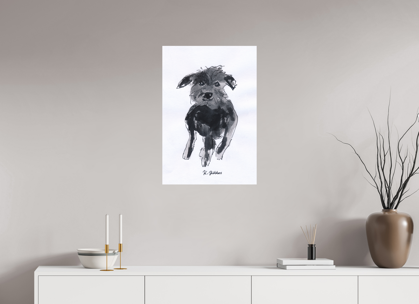 "Doggy" fine art print