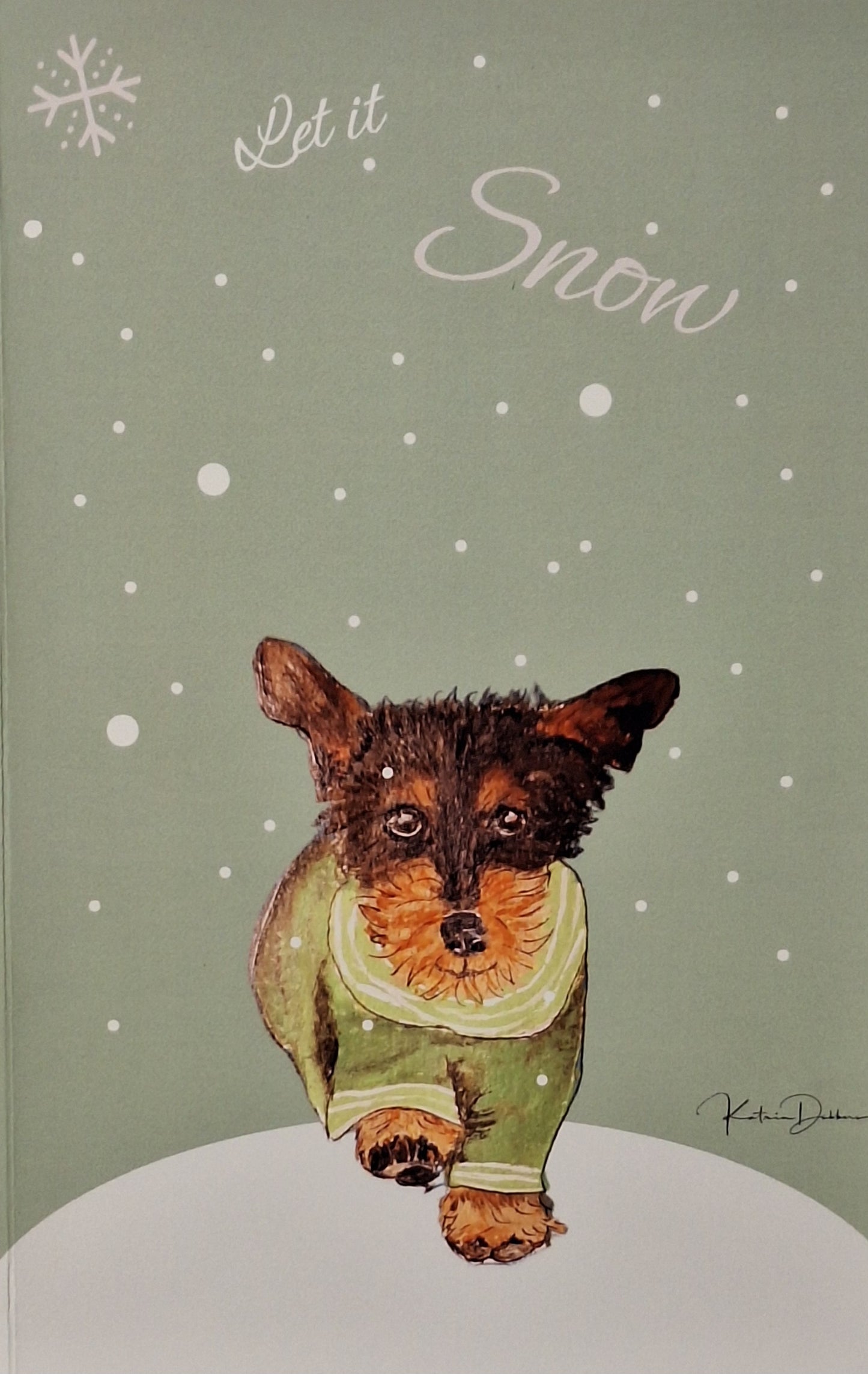 Weihnachtsgrußkarten Set "Bruno"