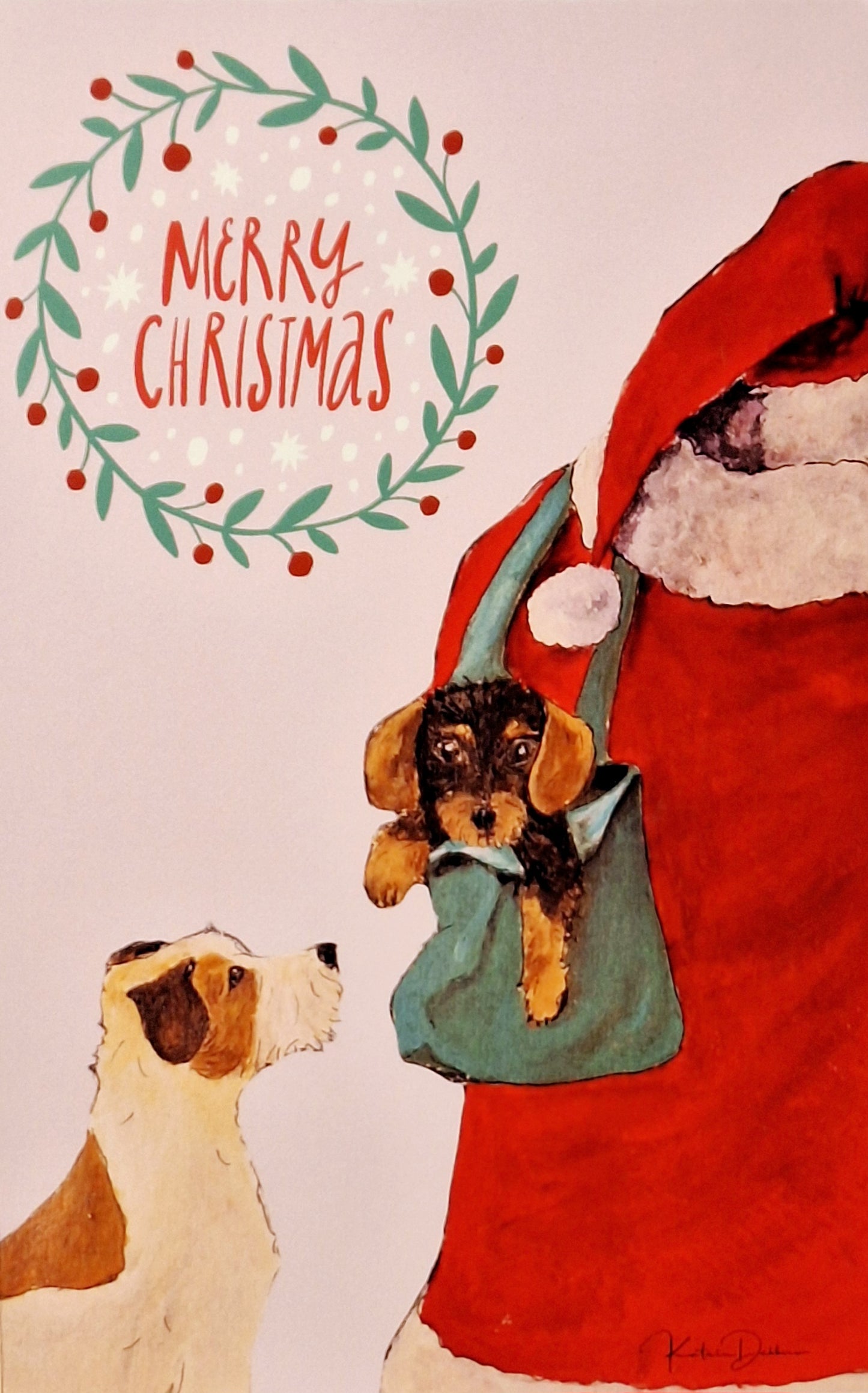 Weihnachtsgrußkarten Set "Bruno"