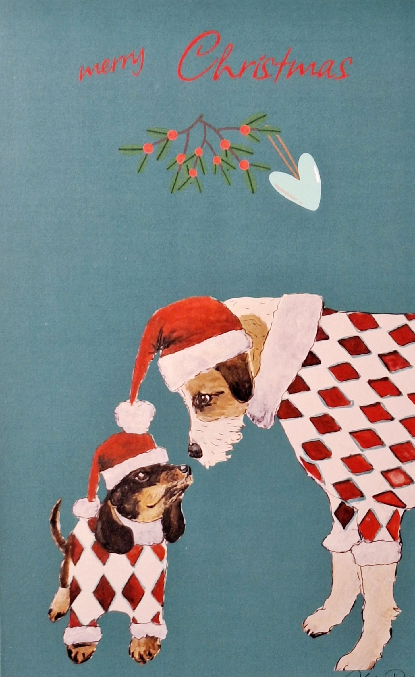 Weihnachtsgrußkarten Set "Bruno"