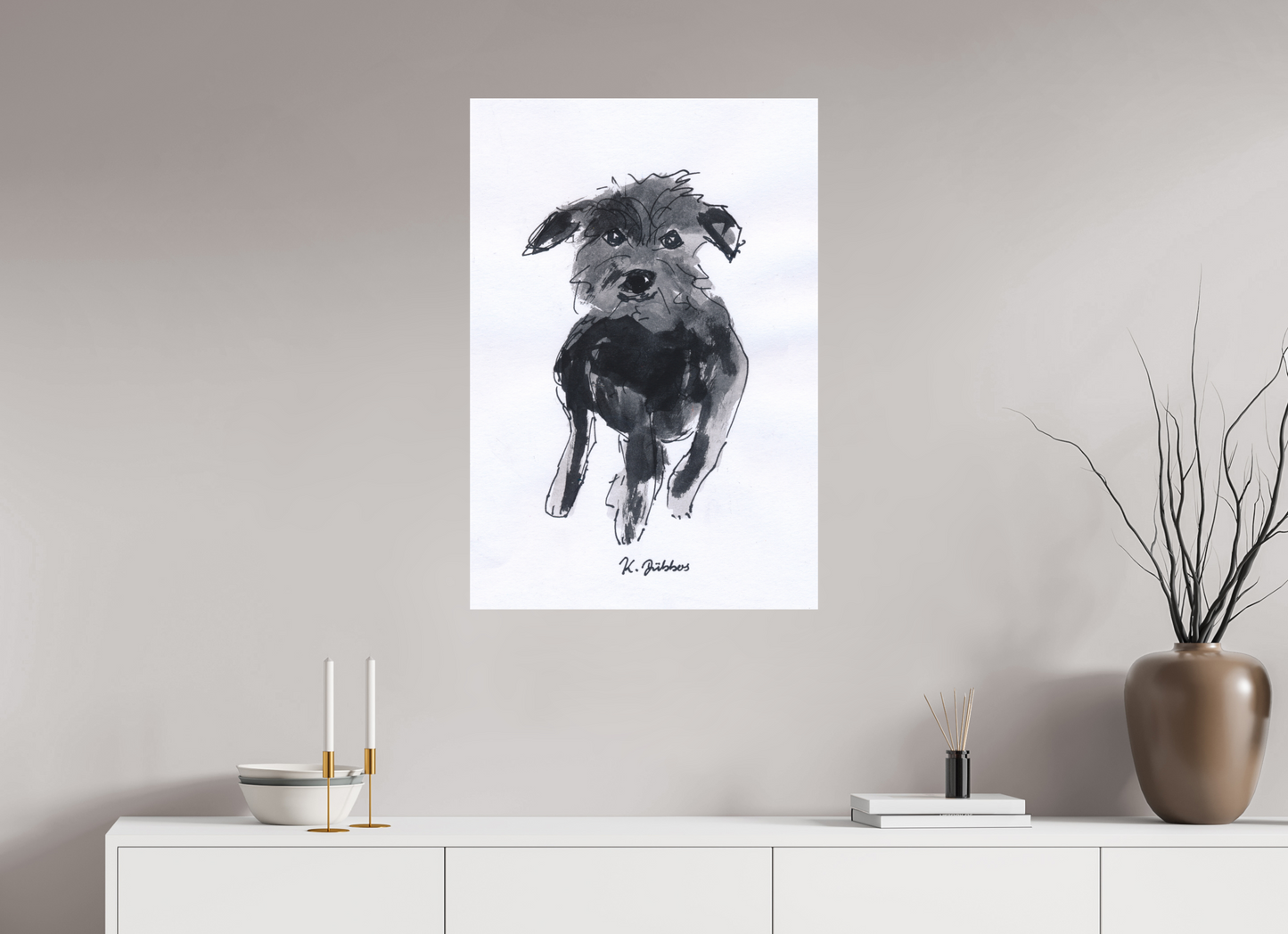 "Doggy" fine art print