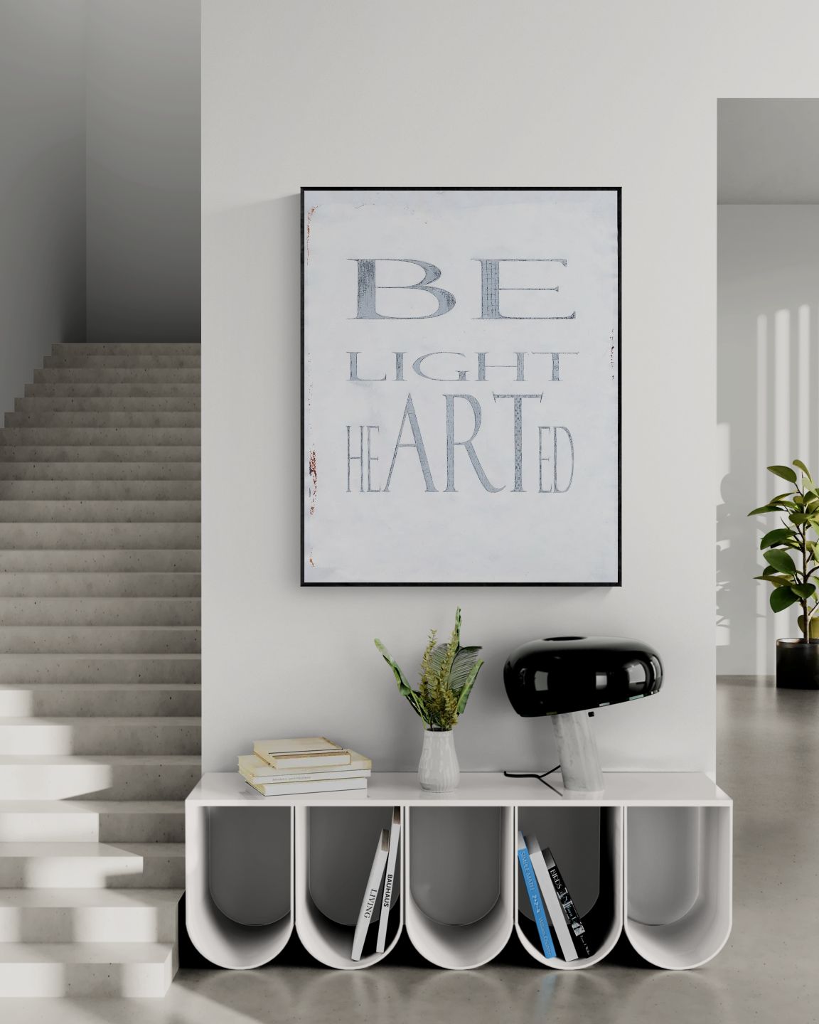 Be light heARTed,  fine art print