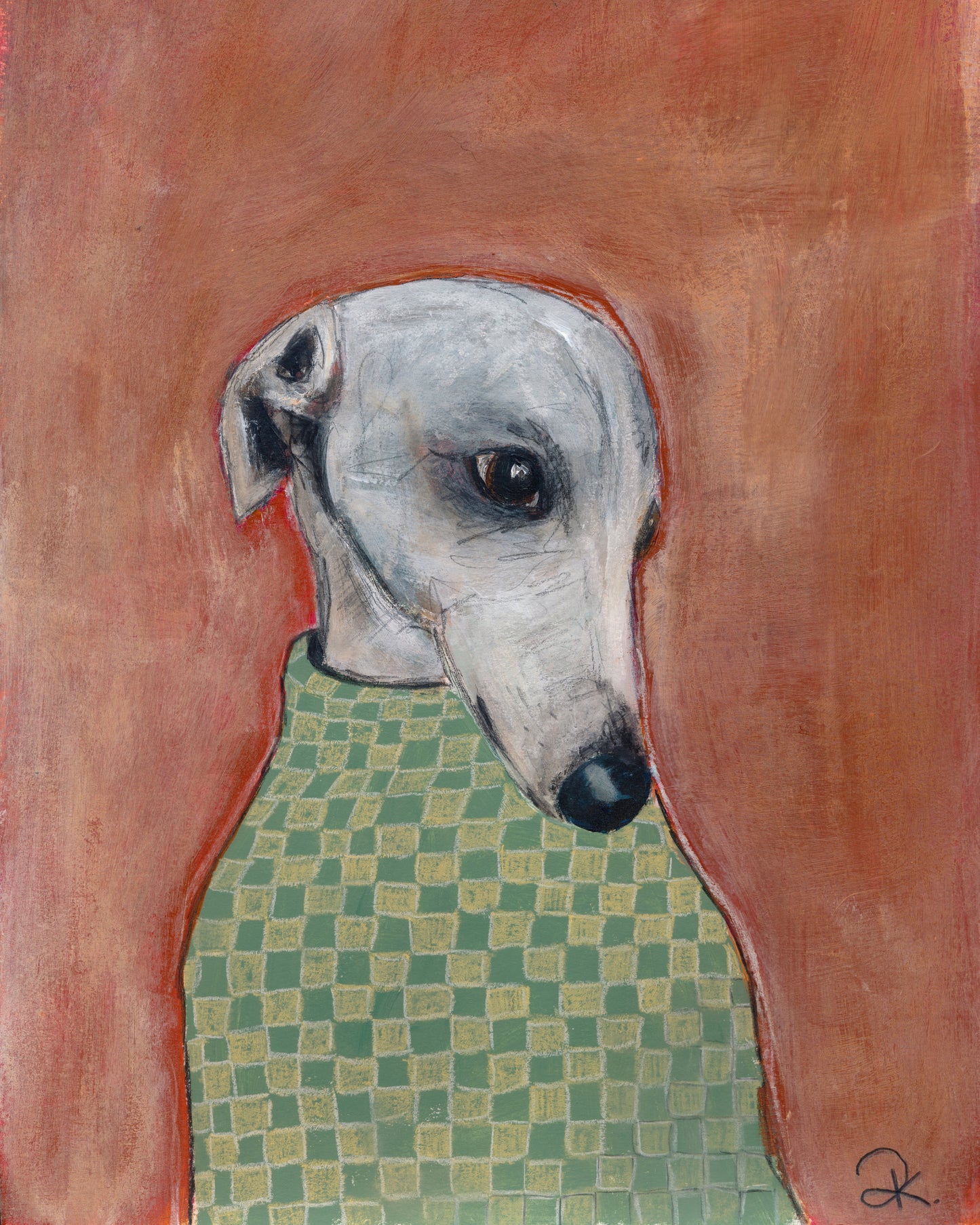 "Whippet green", Original
