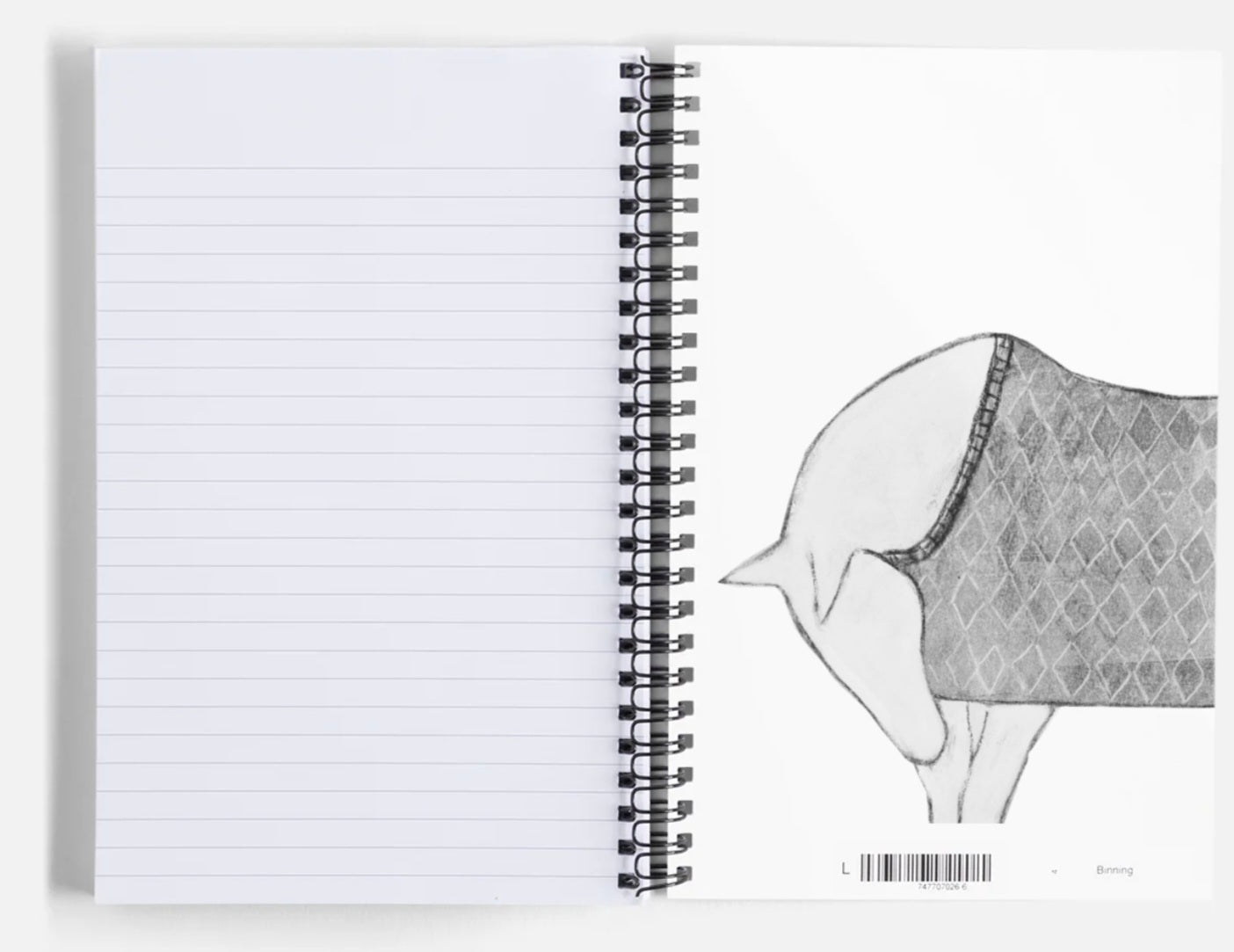 Notizbuch Spiralbindung art cheval , braun