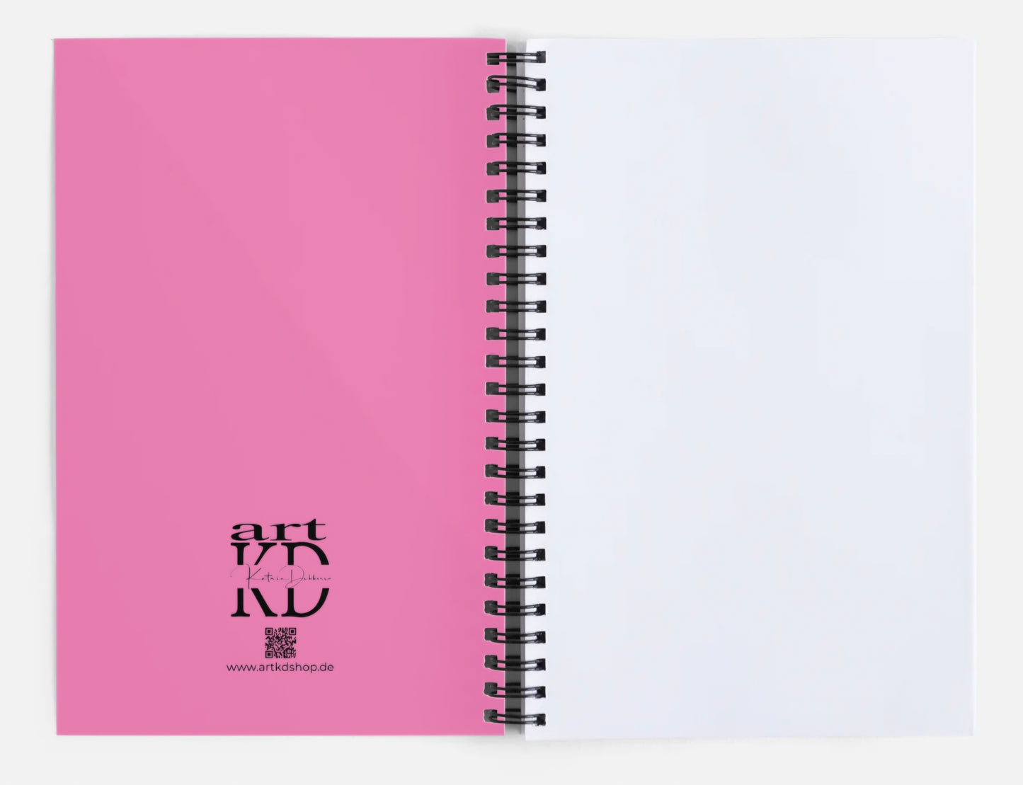 Notizbuch Spiralbindung Abstract be light heARTed