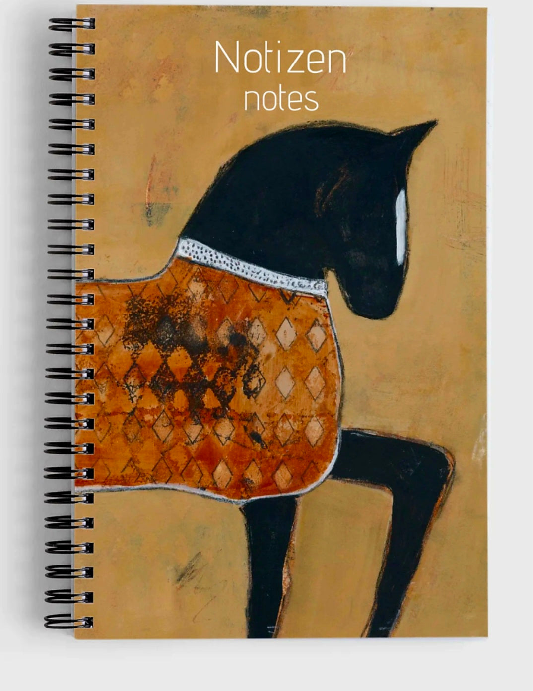 Notizbuch Spiralbindung art cheval , braun