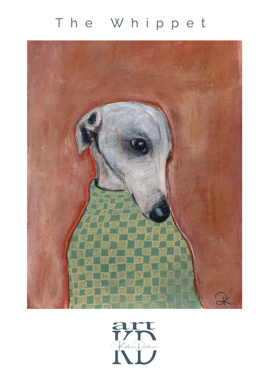 "The Whippet, green"