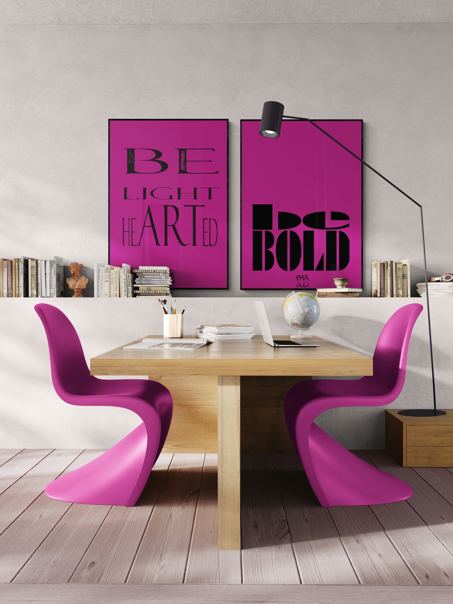 Be light heARTed,  fine art print