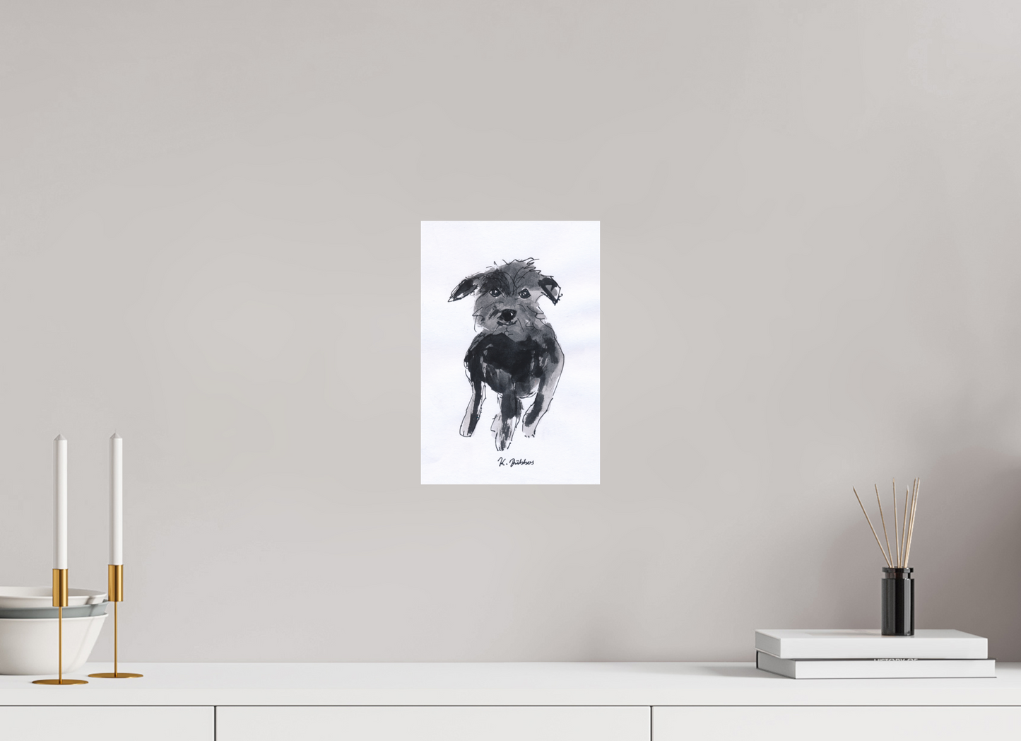 "Doggy" fine art print